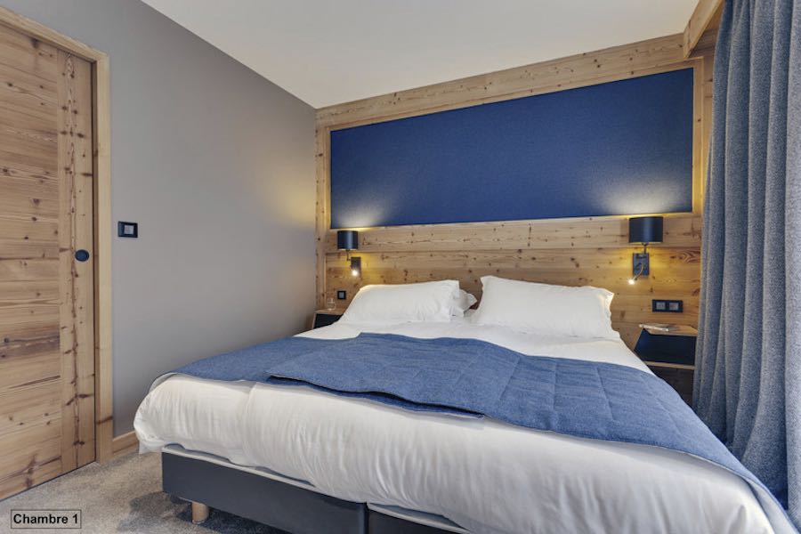 appartement emilou, la chambre