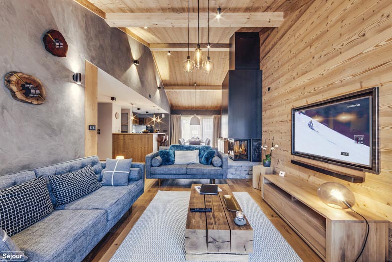 appartement snega 02, le salon et la salle à manger