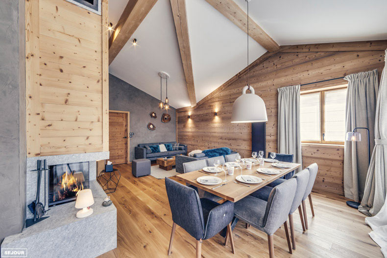 appartement alix, la salle à manger